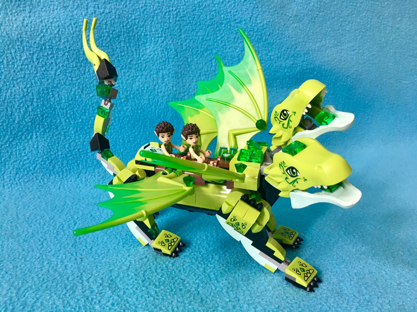 Lego green best sale dragon set