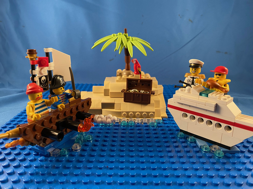 Lego sale ship battle