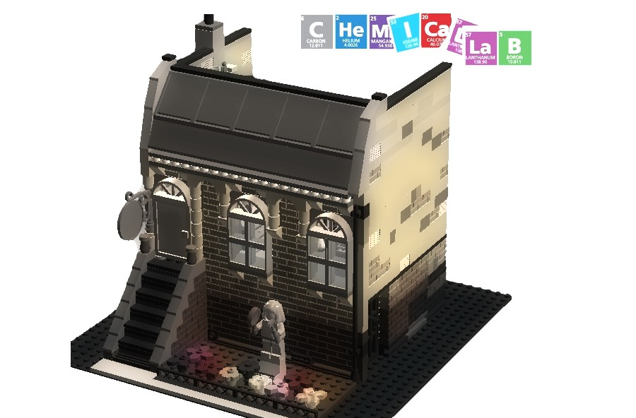 Lego worlds hot sale chemistry laboratory