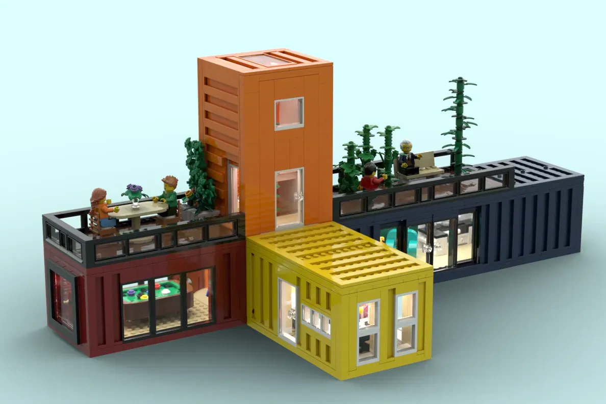 The Modular Container Home | LEGO® Ideas