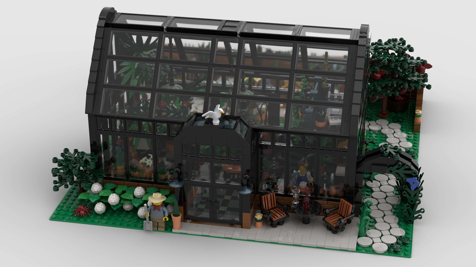 Lego glass house new arrivals