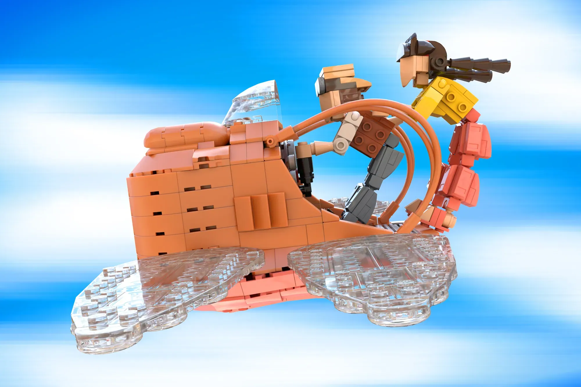 Laputa 最新作　新品　ALL BURST/Without your L Pazu, Sheeta and the Sky-Pirate Flapter - From Studio