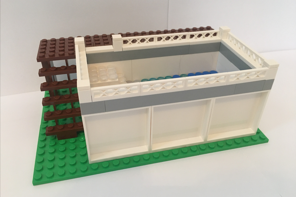 Swimming lego hot sale