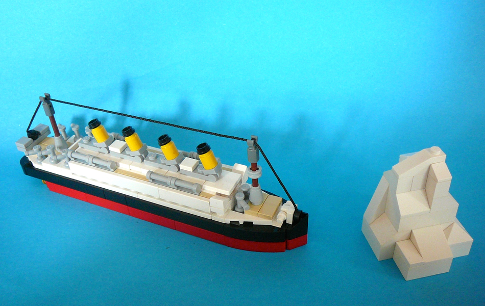 Mini 2024 titanic lego