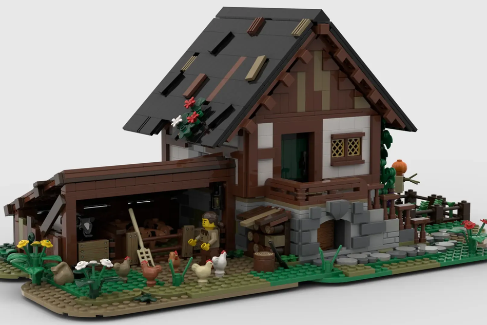 LEGO IDEAS Medieval Farmhouse