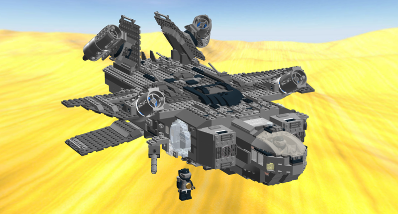 lego dropship moc