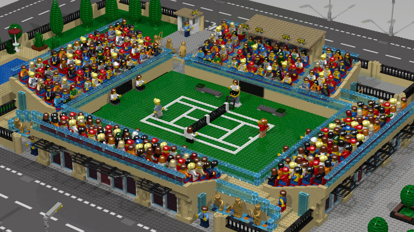 City Sports Centre - Modular Courts | LEGO® Ideas