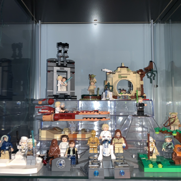 Lego star wars clearance display