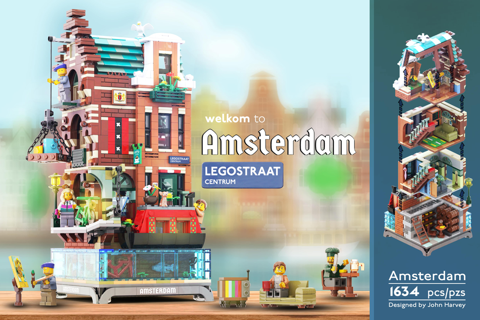 IDEAS - Mini City Diorama: Amsterdam!