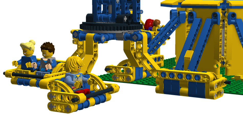 Lego technic sale theme park