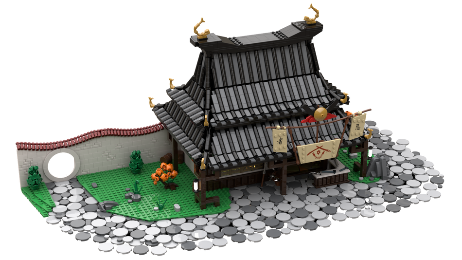 Lego ninjago kai's blacksmith shop sale