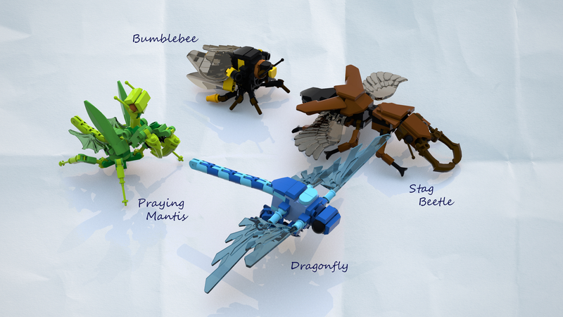 lego praying mantis