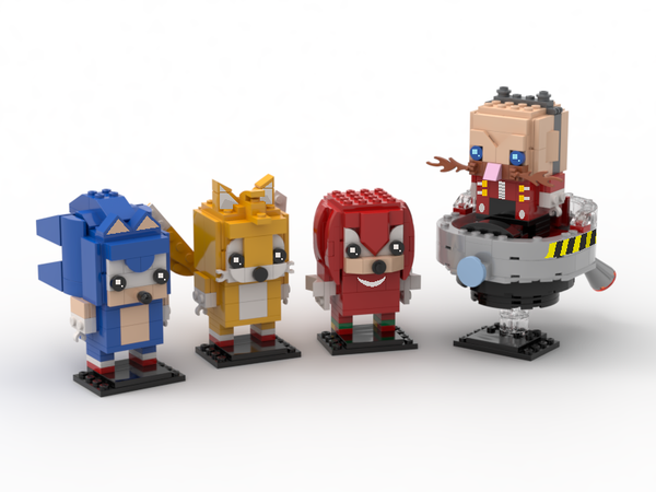 lego sonic the hedgehog mini figure