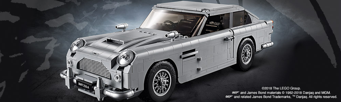 LEGO IDEAS Build something spectacular from the world of 007