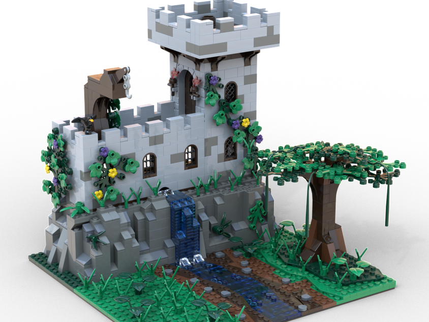 Simple lego castle new arrivals