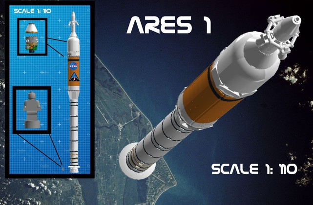 Lego Ideas Ares 1 And Orion Spacecraft