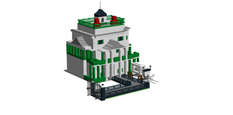 Lego ideas haunted discount mansion