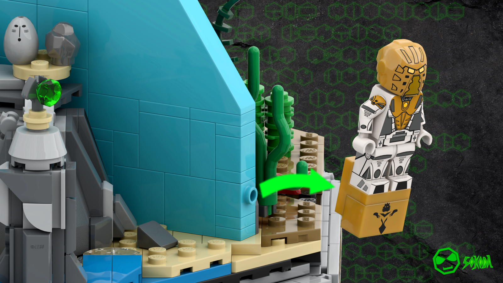 The Legend of the BIONICLE achieves 10K on LEGO Ideas