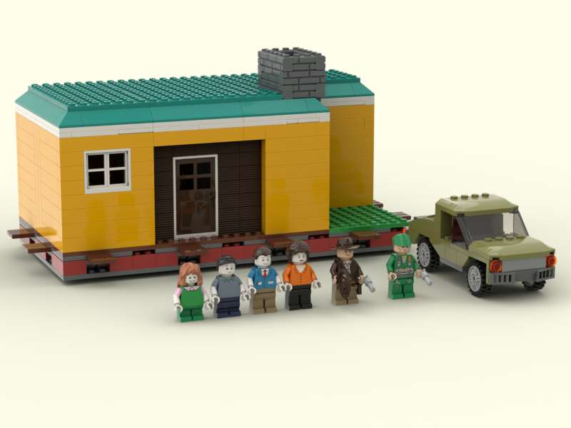 I modified the UP house set to be more movie accurate. : r/lego