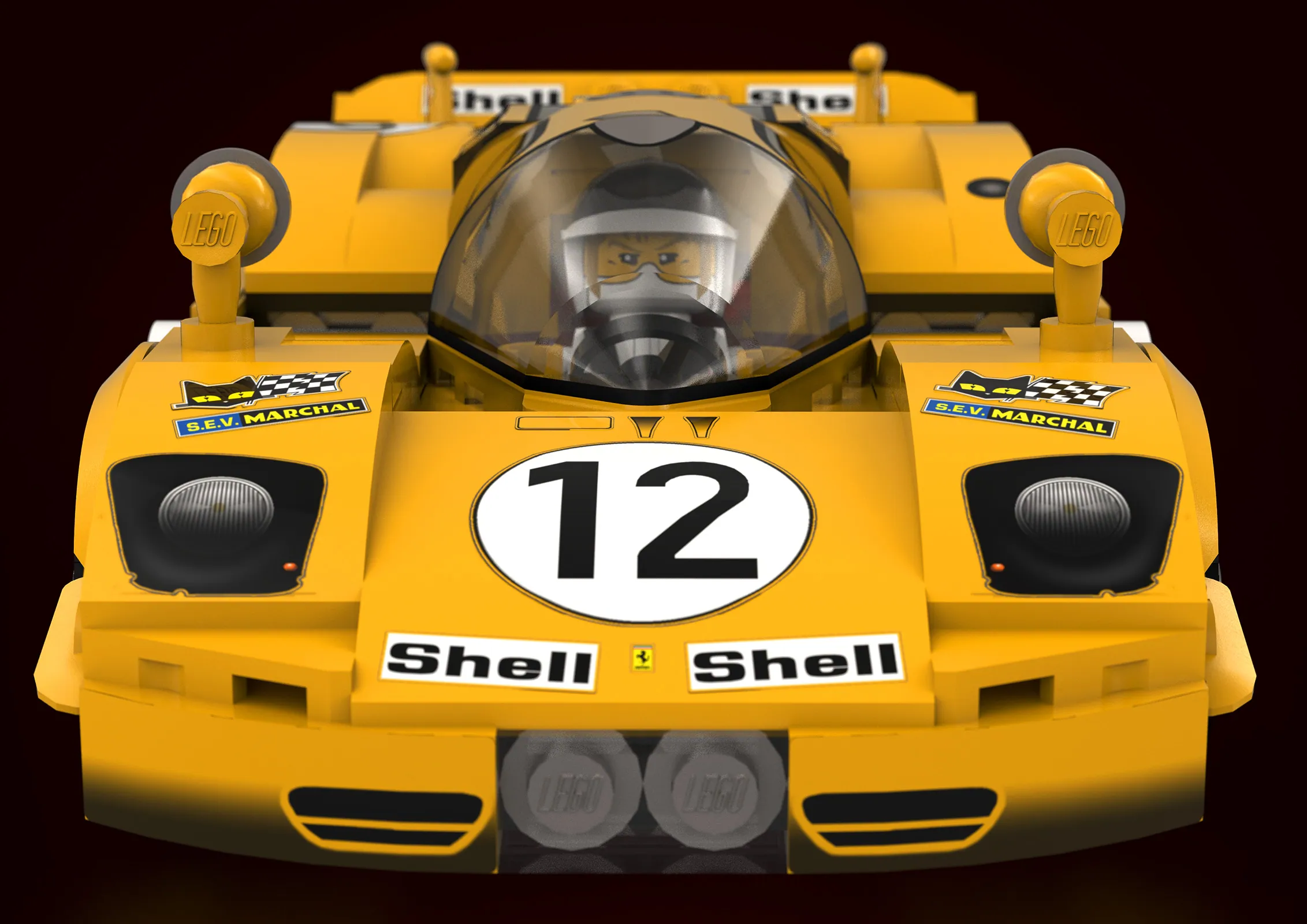 ガレージヒロ　1/24　512S 1970 Le Mans　ジャンク ガレージヒロ 1/24 512S 1970 Le Mans ジャンク MFH 1/12