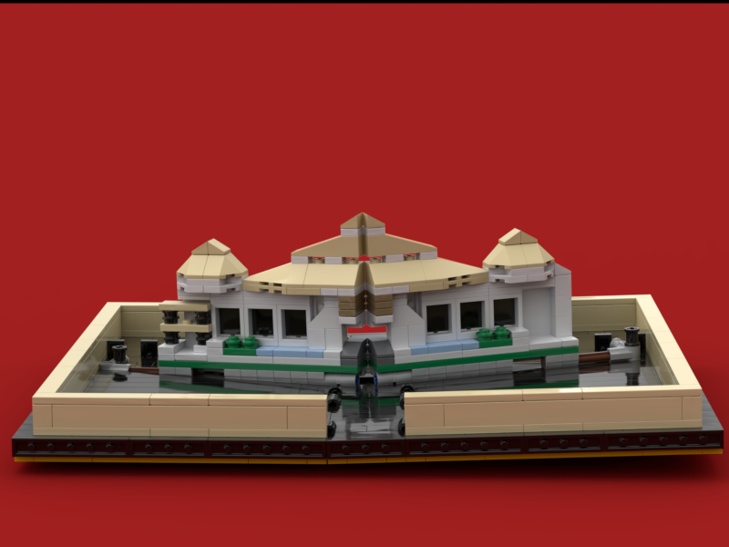 Lego ideas jurassic park visitor sale center