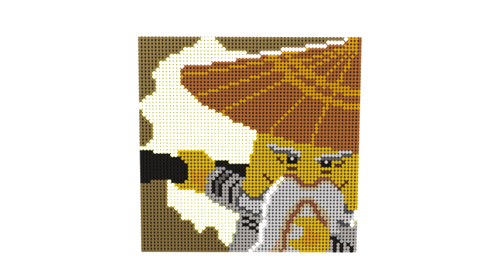 Lego ninjago hot sale pixel art