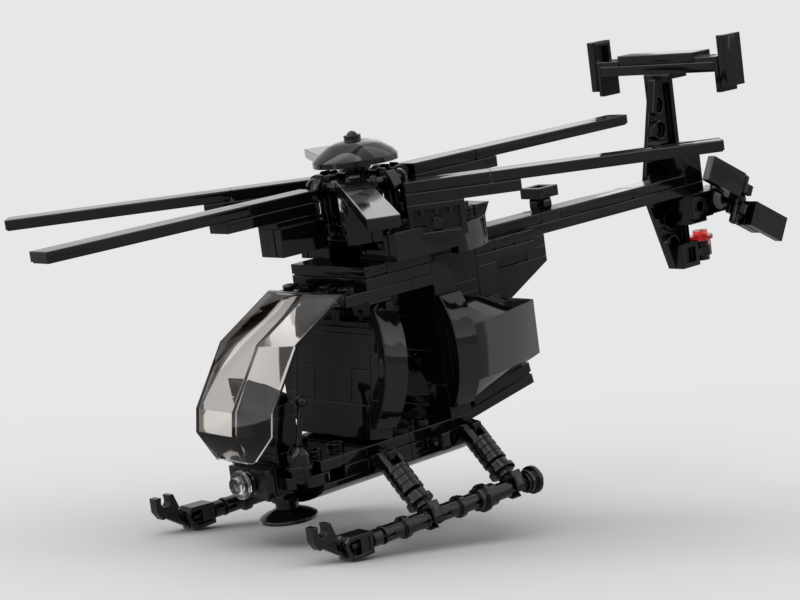 Military helicopter sale lego