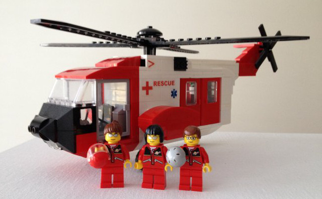 lego rescue helicopter