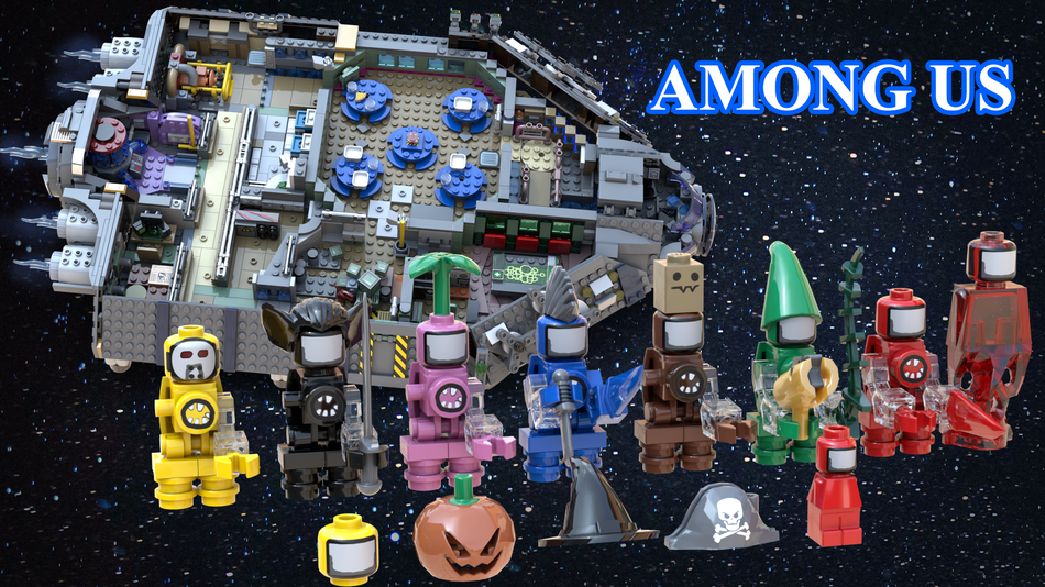 Among us lego set new arrivals