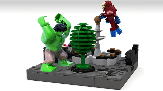 LEGO IDEAS - Hulkbuster Ironman VS Hulk