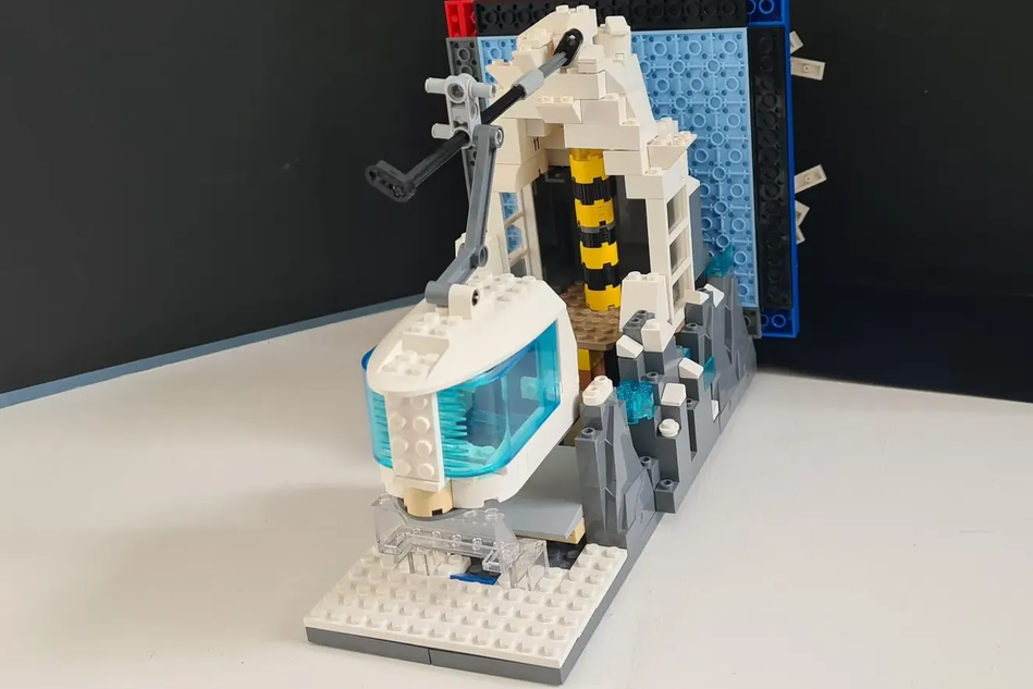 Lego technic best sale ski lift