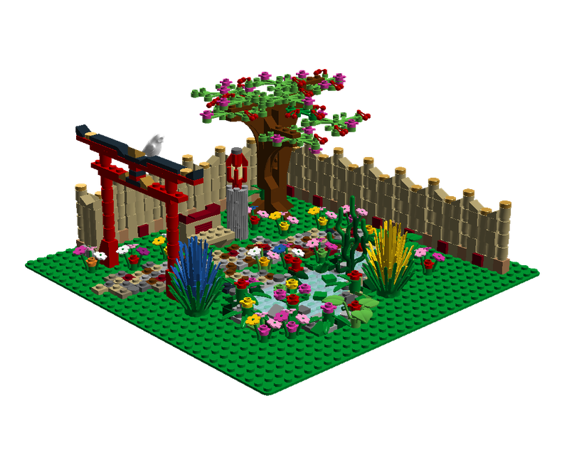 Japanese Garden  Cool lego creations, Lego projects, Lego creations