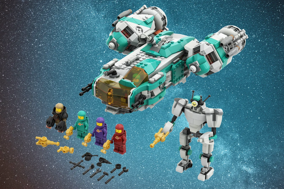 Lego sales dropship moc