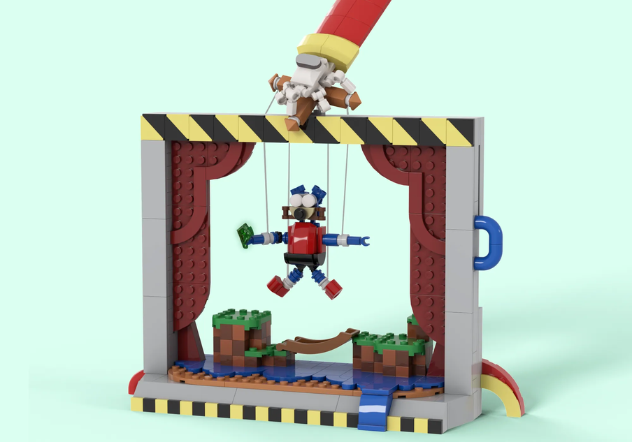 Dr. Eggman s Takeover The Eggmarionette LEGO IDEAS