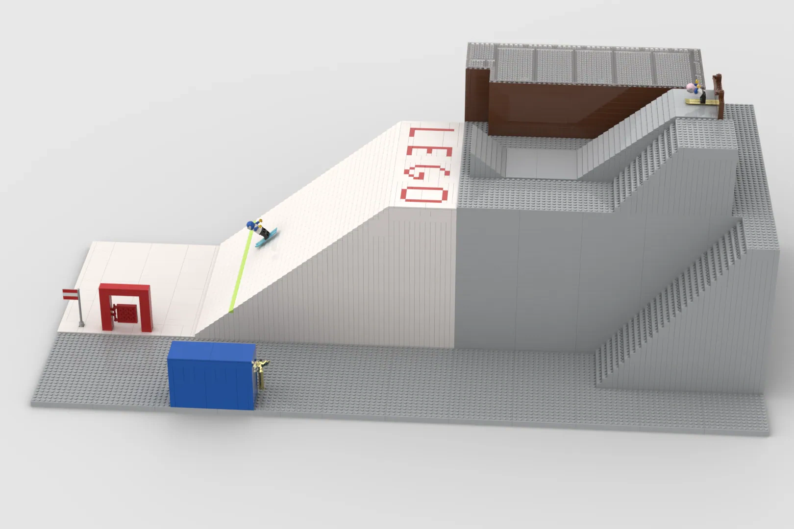 Ski Jump Arena | LEGO® Ideas