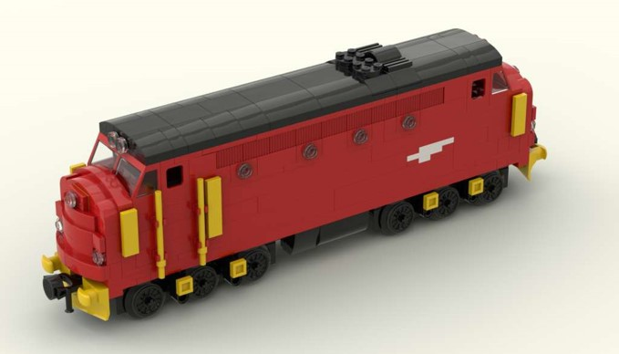 Diesel best sale lego train