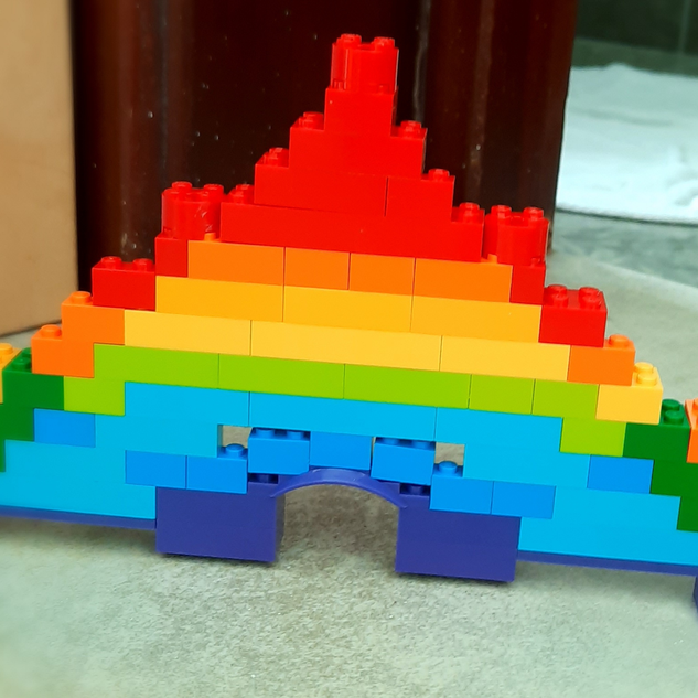 LEGO IDEAS Rainbows Lego rainbow