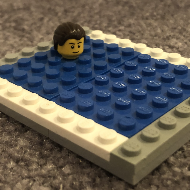 Lego swimming store