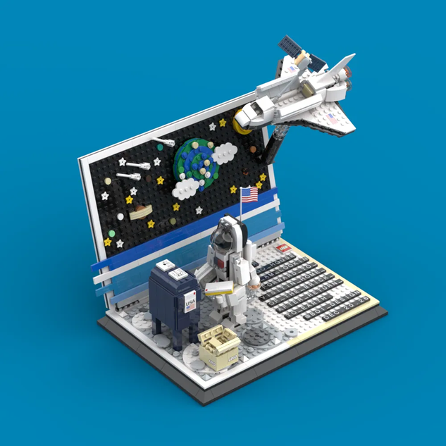 Lego satellite ideas hot sale