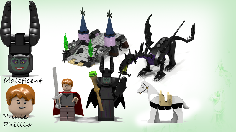 lego maleficent castle