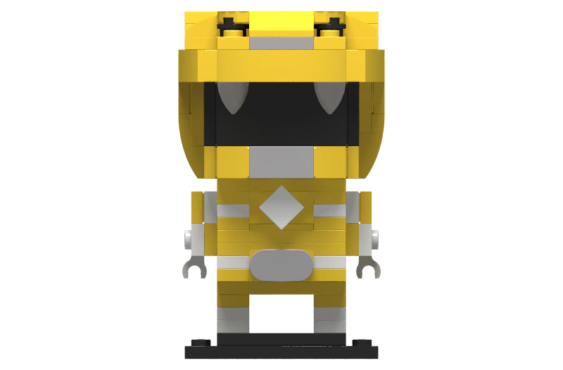 Brickheadz - Yellow Power Ranger | LEGO® Ideas