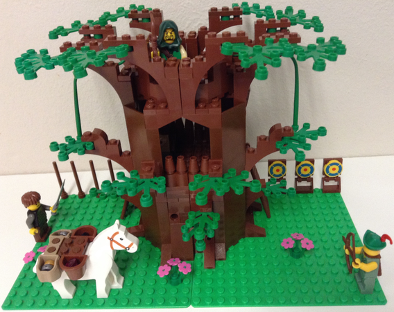 lego robin hood tree house