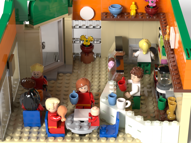 Lego discount cafe ideas