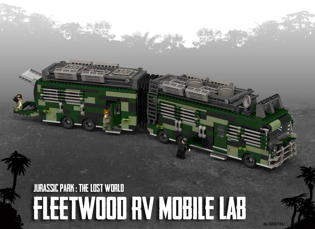 Jurassic Park : The Lost World - Fleetwood RV Mobile Lab | LEGO® Ideas