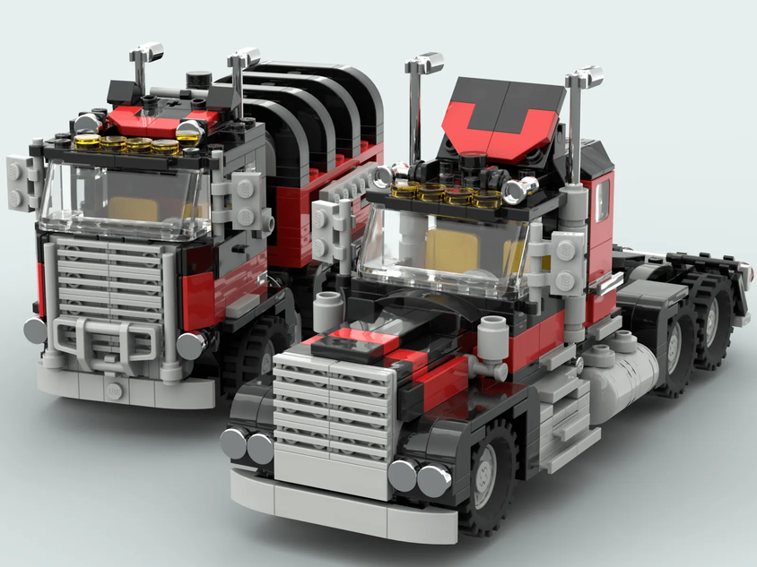 Lego sales giant truck