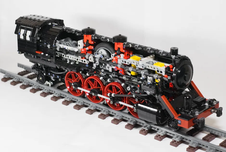 Lego train best sale steam locomotive