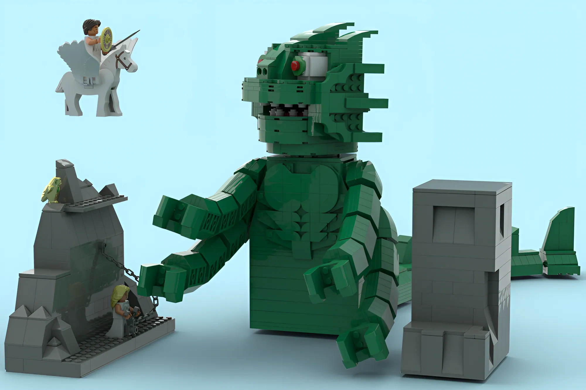 Clash of the Titans: Rlease the Kraken ! | LEGO® Ideas