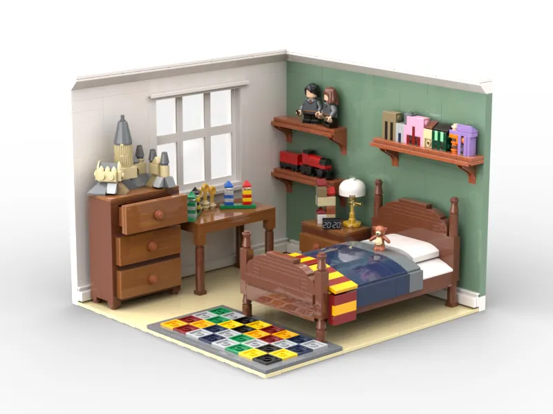 Lego bedroom sale furniture