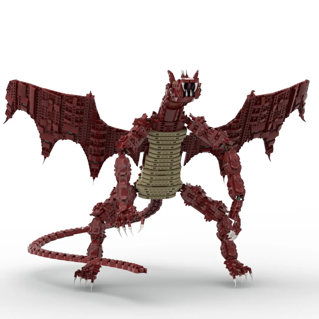 Giant lego dragon hot sale