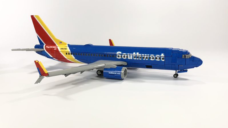 Southwest store lego plane